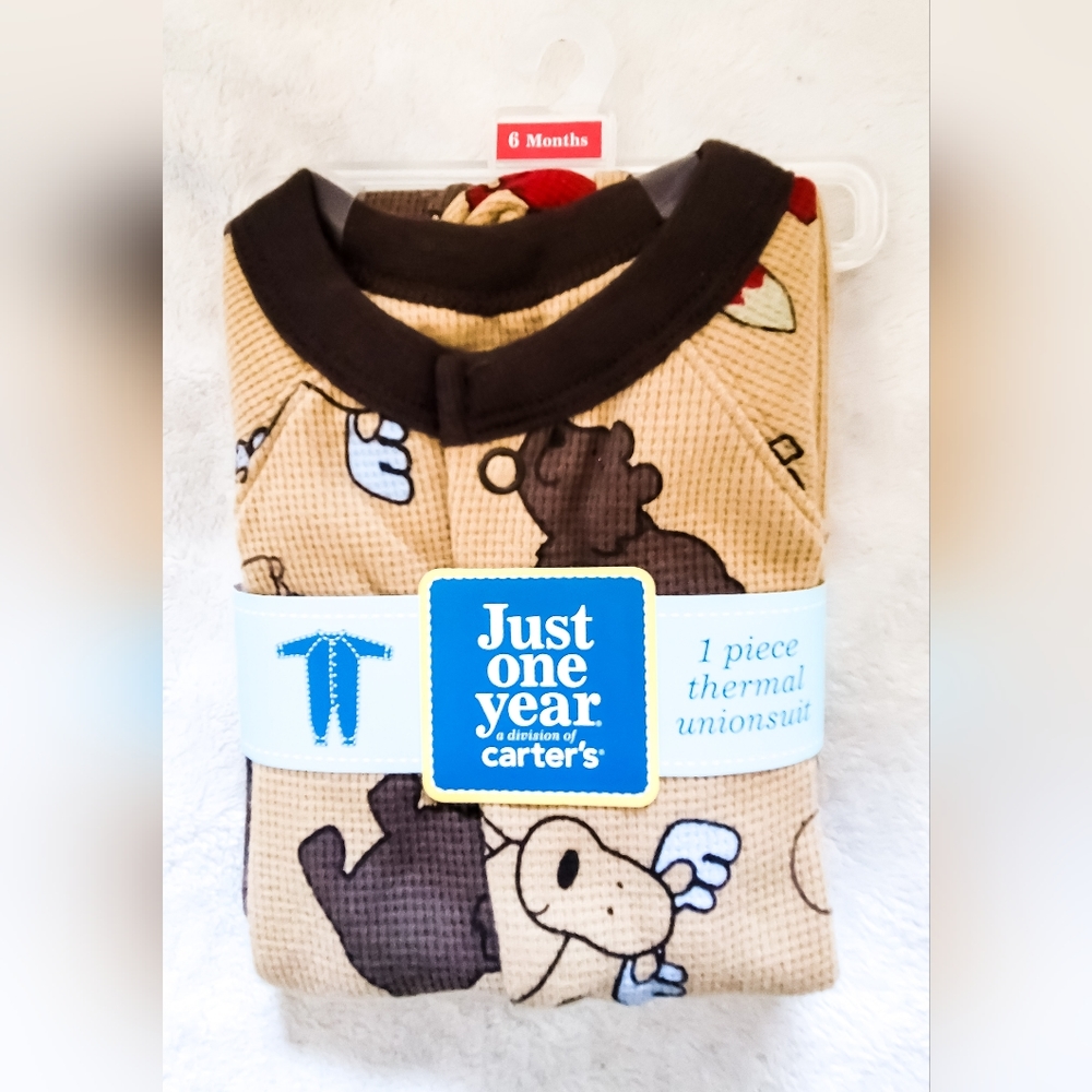 Carter's 1 piece thermal unionsuit